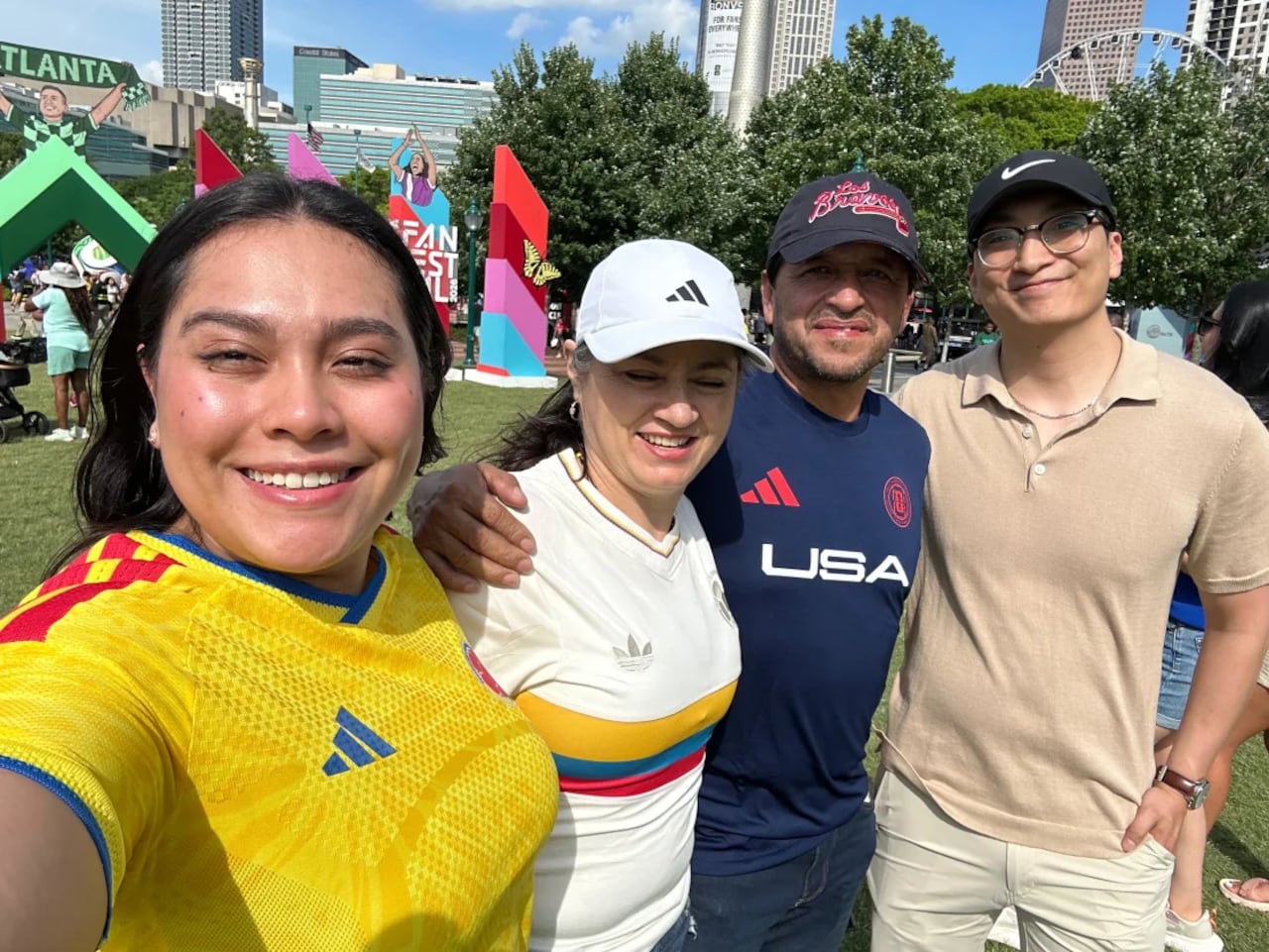 La familia colombiana fue retenida el 13 de agosto cuando se disponía a viajar desde Atlanta hacia Fort Lauderdale, Florida, para una corta estadía.