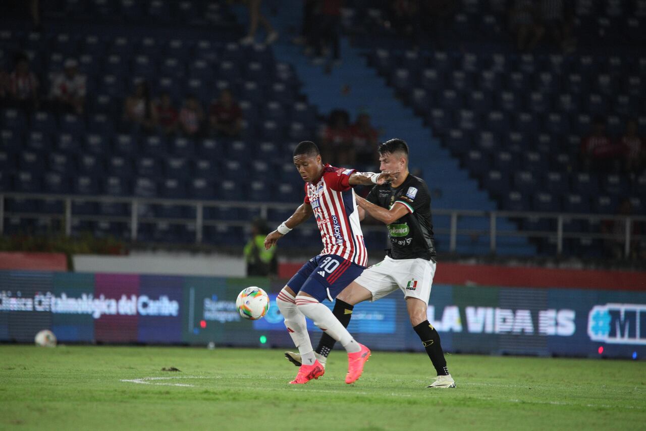 Once Caldas venció a Junior en Barranquilla y sueña con la final de la Liga Betplay 2024-II.