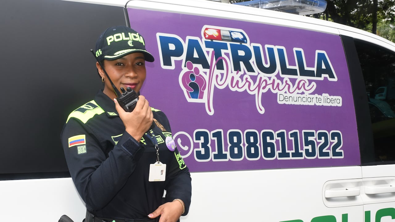 Domingo: Especial Día de la Mujer. Mayor Martha Orejuela, Patrulla Púrpura, Policía.