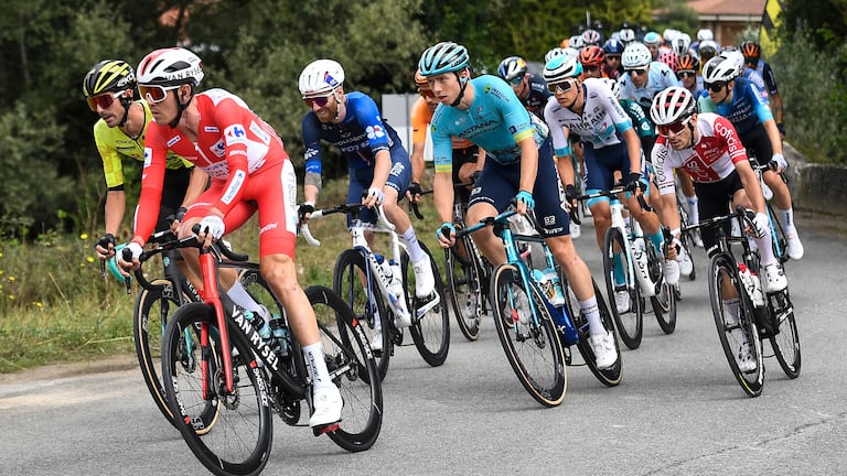 Imagen de la etapa 18 en La Vuelta a España 2024.