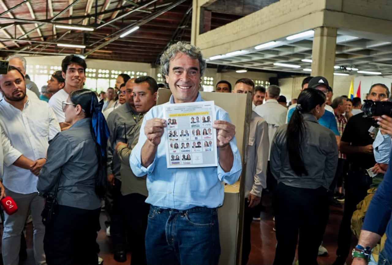 Votación del candidato presidencial Sergio Fajardo en la ciudad de Medellín