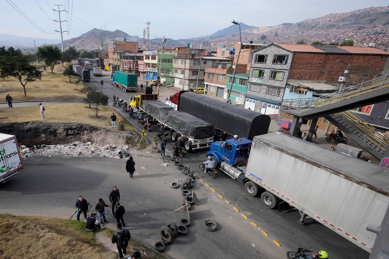Paro camioneros y transportadores