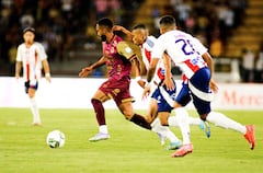 Imagen del partido de vuelta de la final del segundo semestre de la Liga Colombiana 2025, entre Deportes Tolima y Junior de Barranquilla.