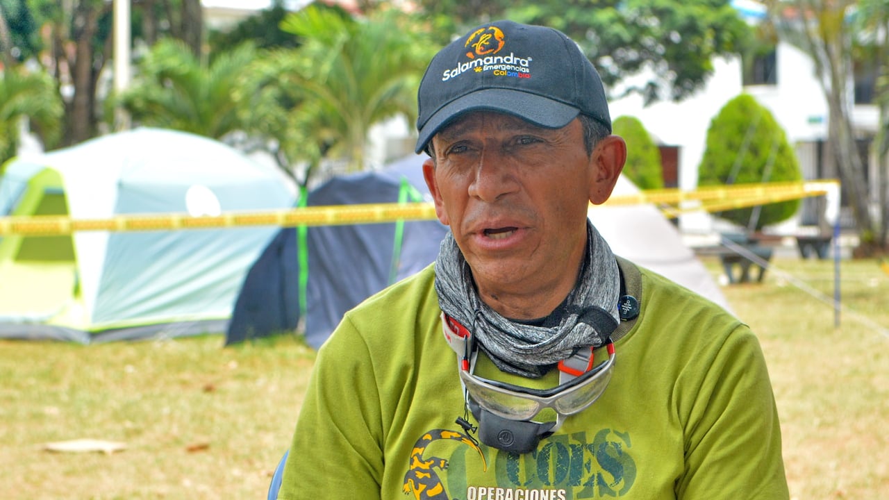 Laureano Quintero, director científico de la Fundación Salamandra, especializada en la atención de desastres.