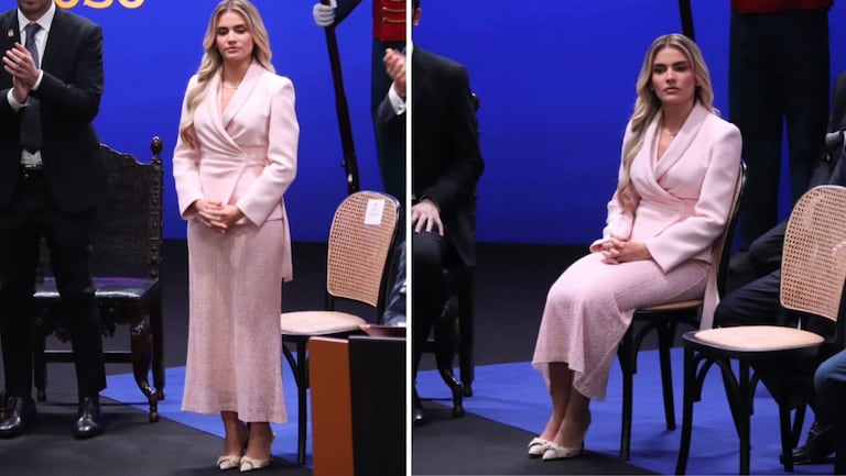 El look de Ana Lucía Pineda en la posesión presidencial que exalta la moda colombiana