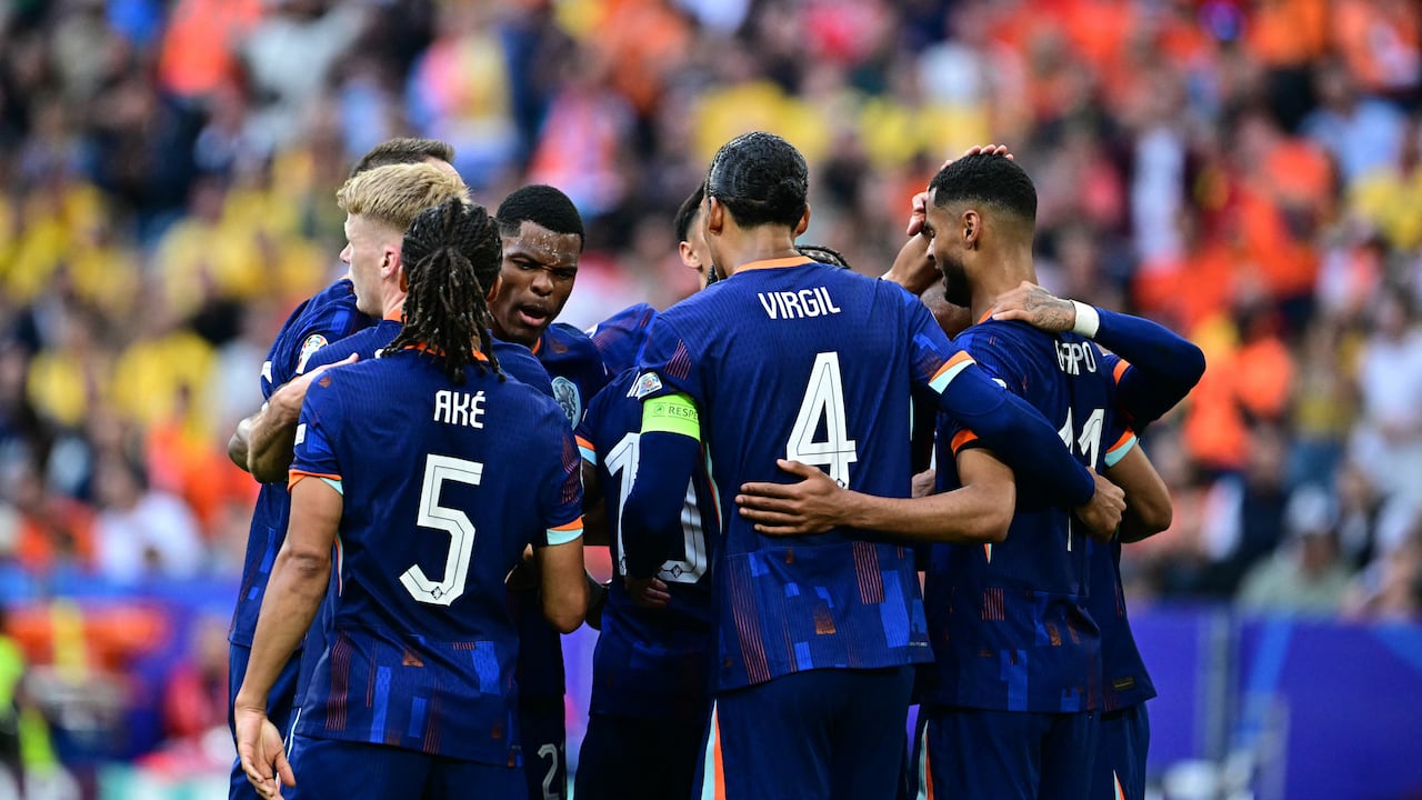 Celebración para los neerlandeses: ya están entre los mejores ocho de la Euro 2024.
