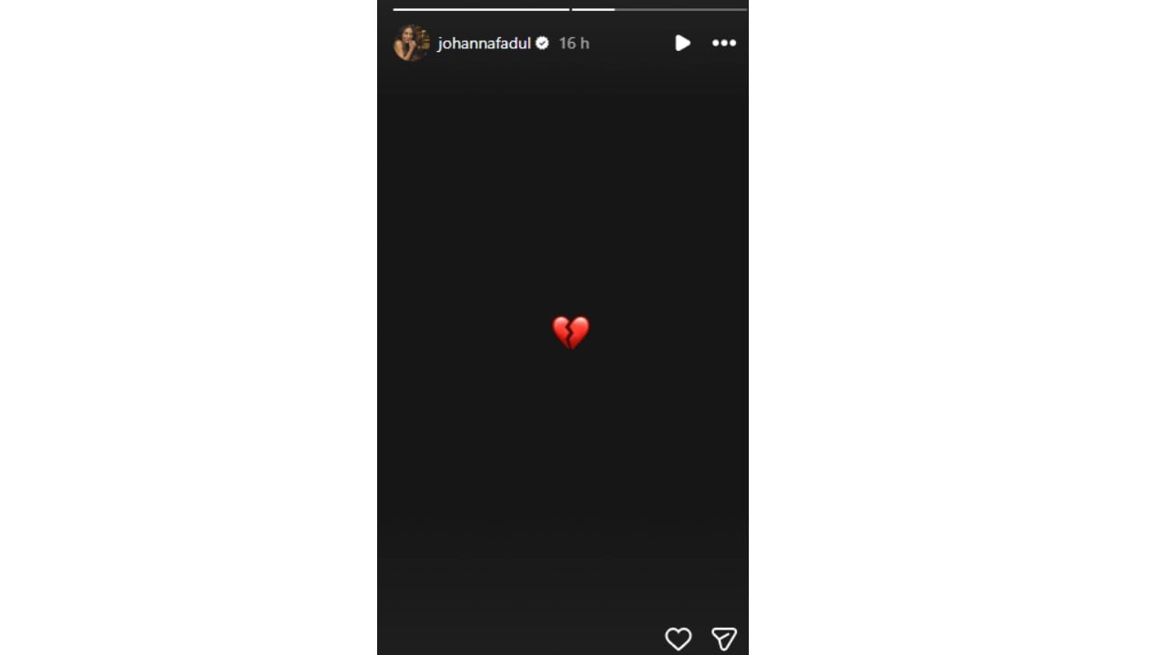 Johanna Fadul reapareció.