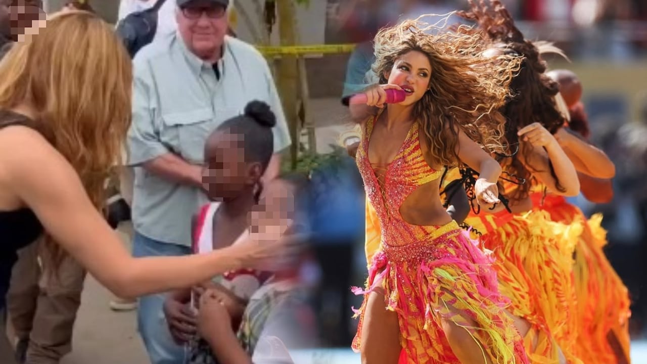 Shakira recorrió el Chocó tras el terremoto