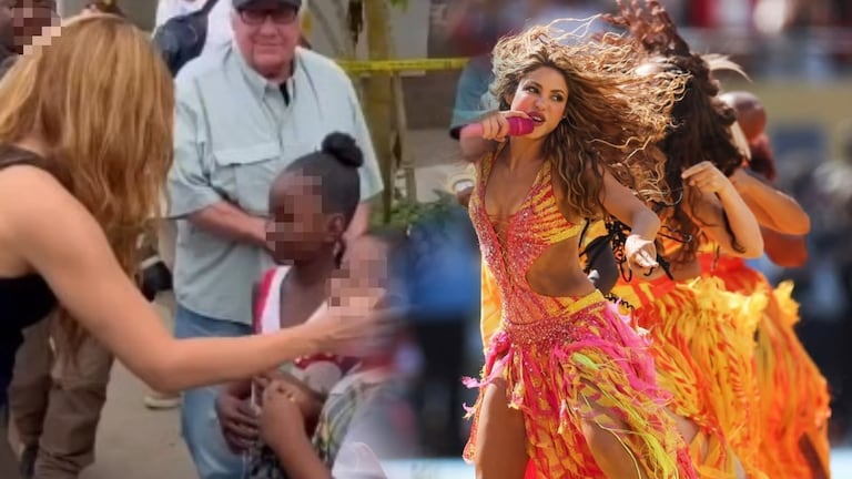 Shakira recorrió el Chocó tras el terremoto