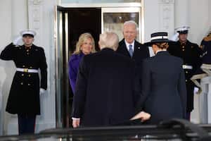 Trump y Biden se reúnen en la Casa Blanca