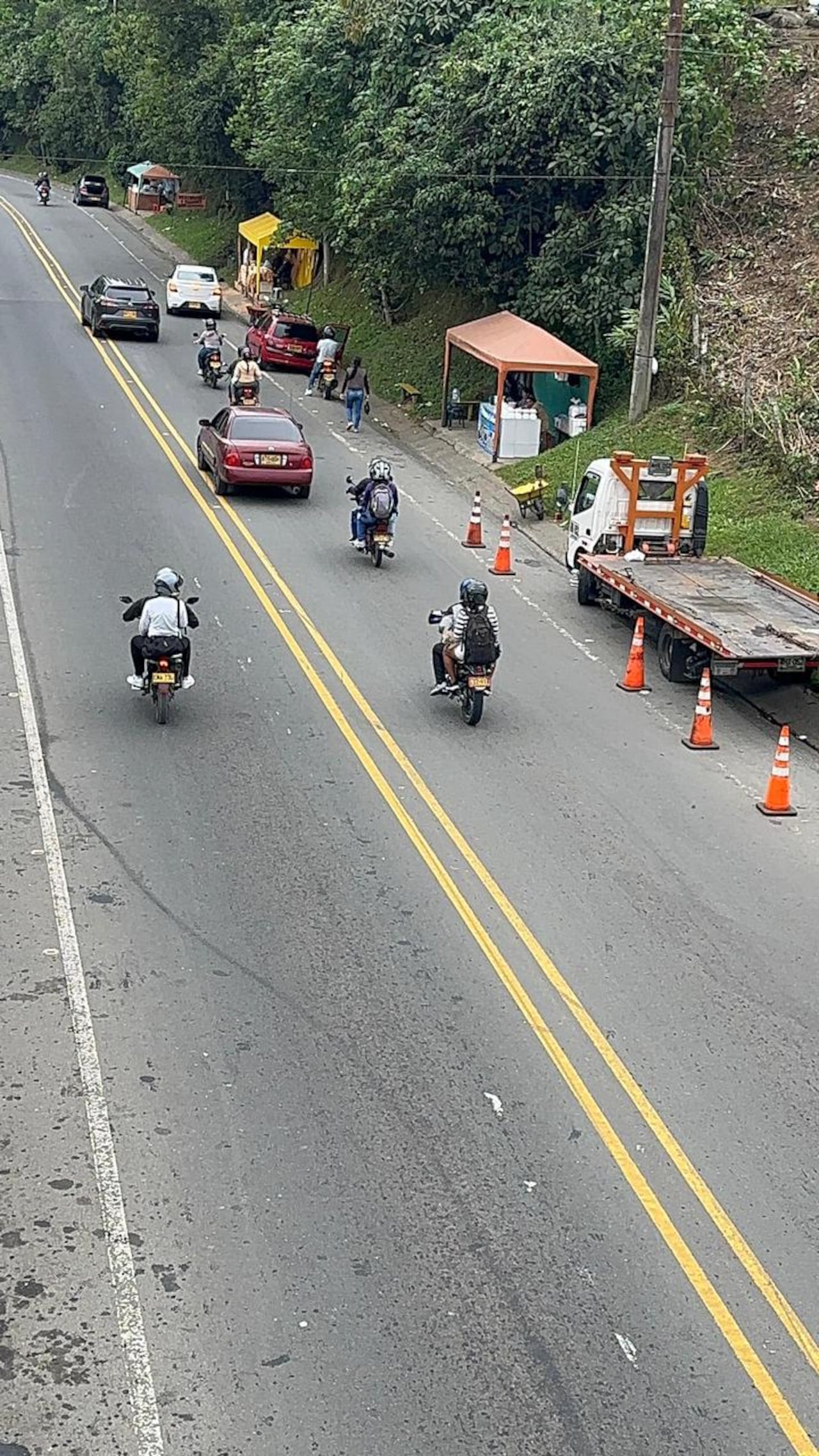 Avanza el plan Gestión de la Movilidad en el KM 18.