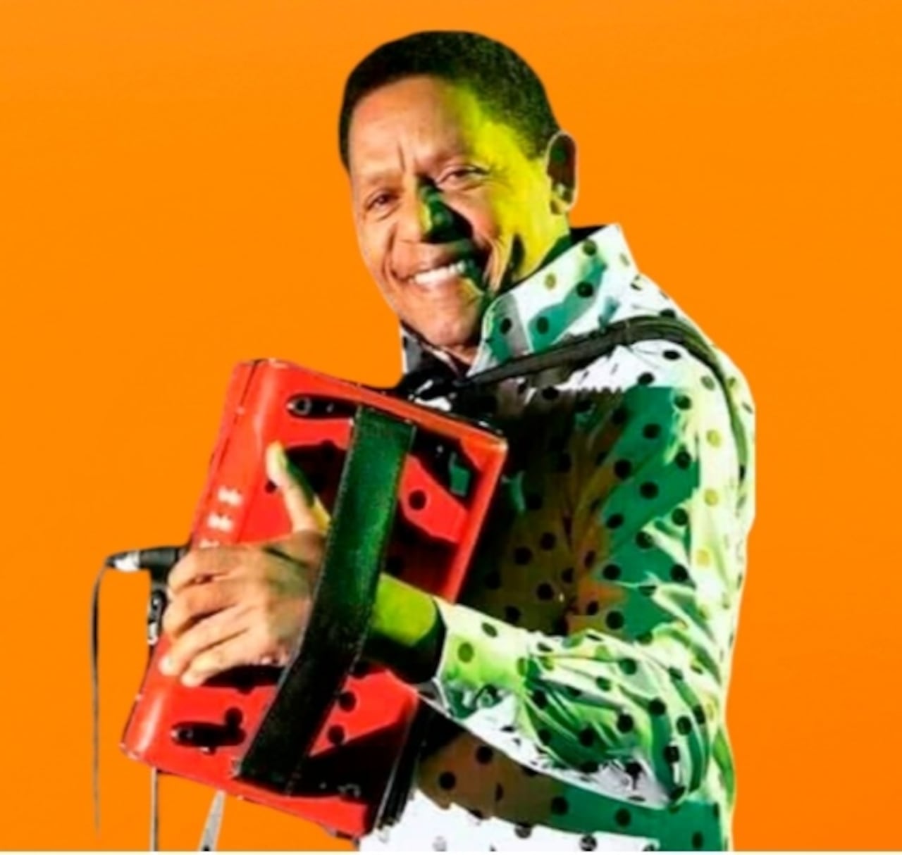 Israel Romero, acordeonero de Villanueva (Guajira, es el líder del Binomio de Oro.