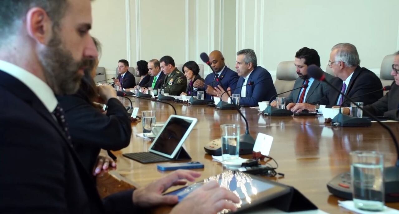 Reunión Gobierno y la CIDH en la Casa de Nariño