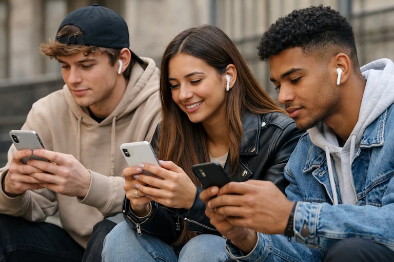 Jóvenes redes sociales