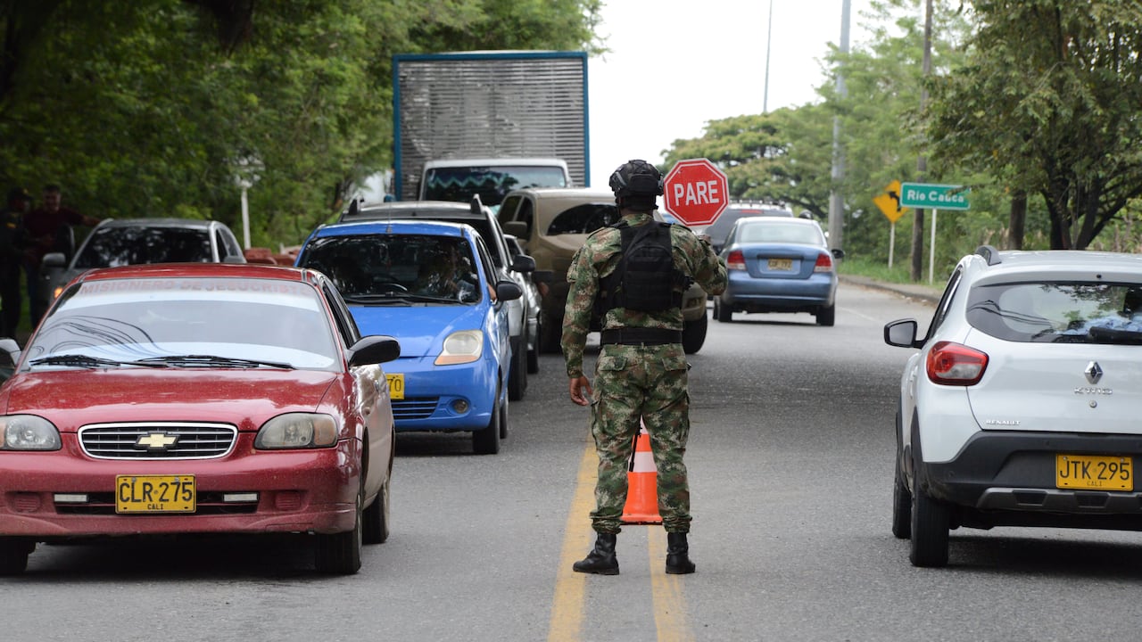 Cali: Despliegue de seguridad en los departamentos del Cauca y Valle para las elecciones del próximo domingo. foto José L Guzmán oct 27-23. EL País