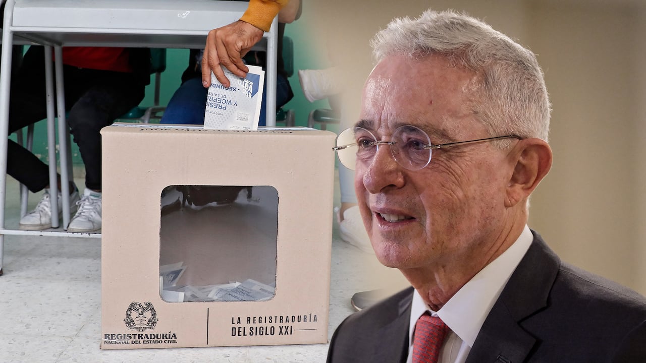 El expresidente Álvaro Uribe. (CIDH). (Colprensa - Mariano Vimos)