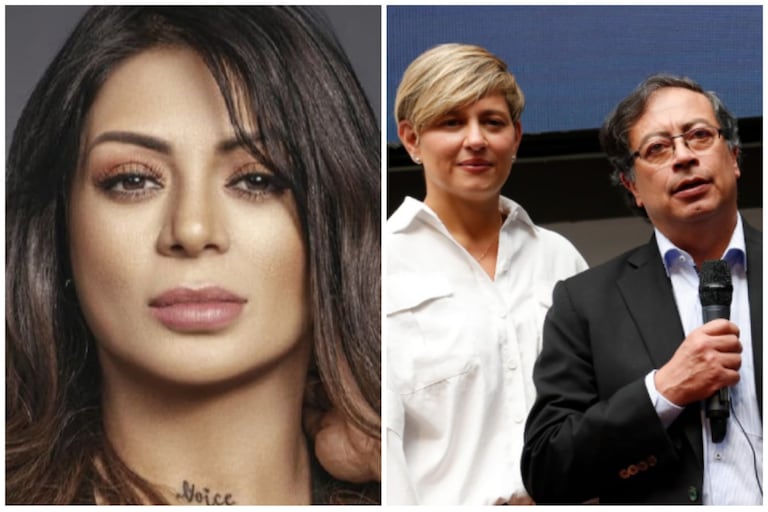 Marbelle, Verónica Alcocer y Gustavo Petro