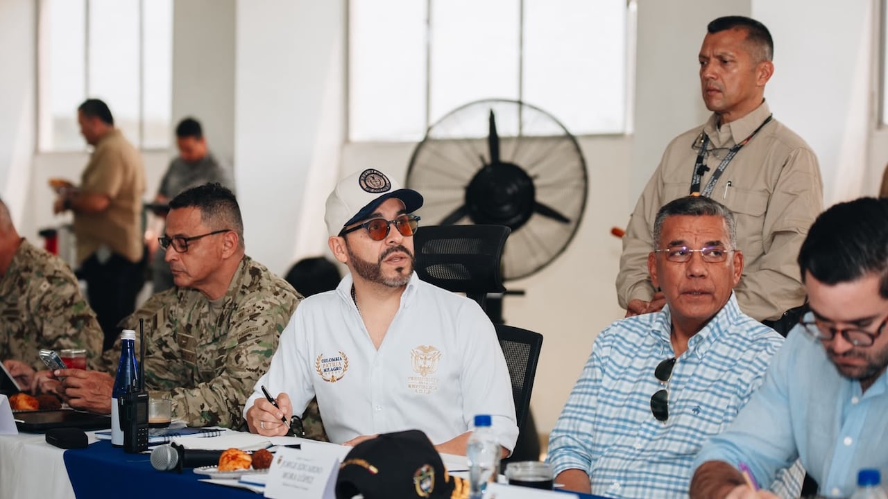 Presidente de Colombia, Abelardo De La Espriella, presidió Consejo de Seguridad en Barranquilla.