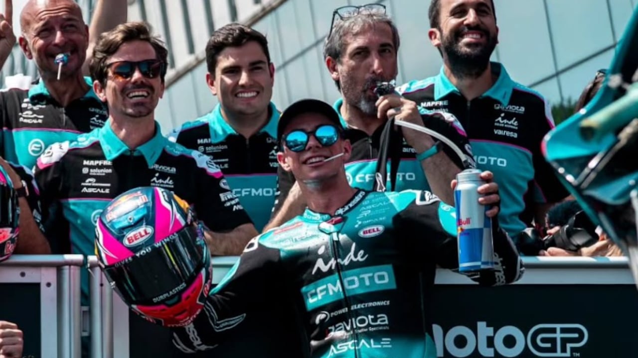 David Alonso, piloto de Moto 2