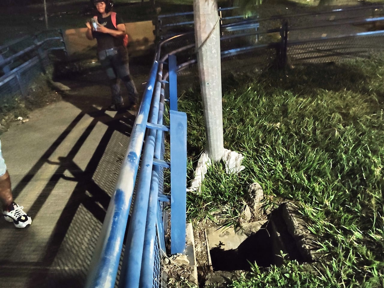 En este espacio, que cuenta con ciclovía y zonas peatonales, ciudadanos piden intervención urgente de las autoridades.