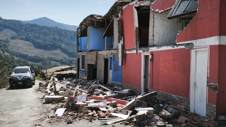 Terremoto en el Valle del Cauca afectaciones en el municipio del Cairo norte del Valle