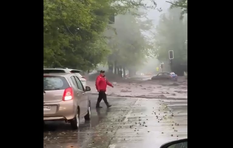 Aluvión causa emergencia en Chile.