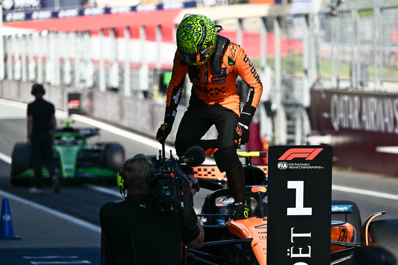 Pole position de Lando Norris en Austria.