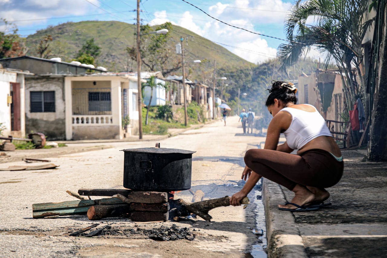 cocina, fuego, fogata