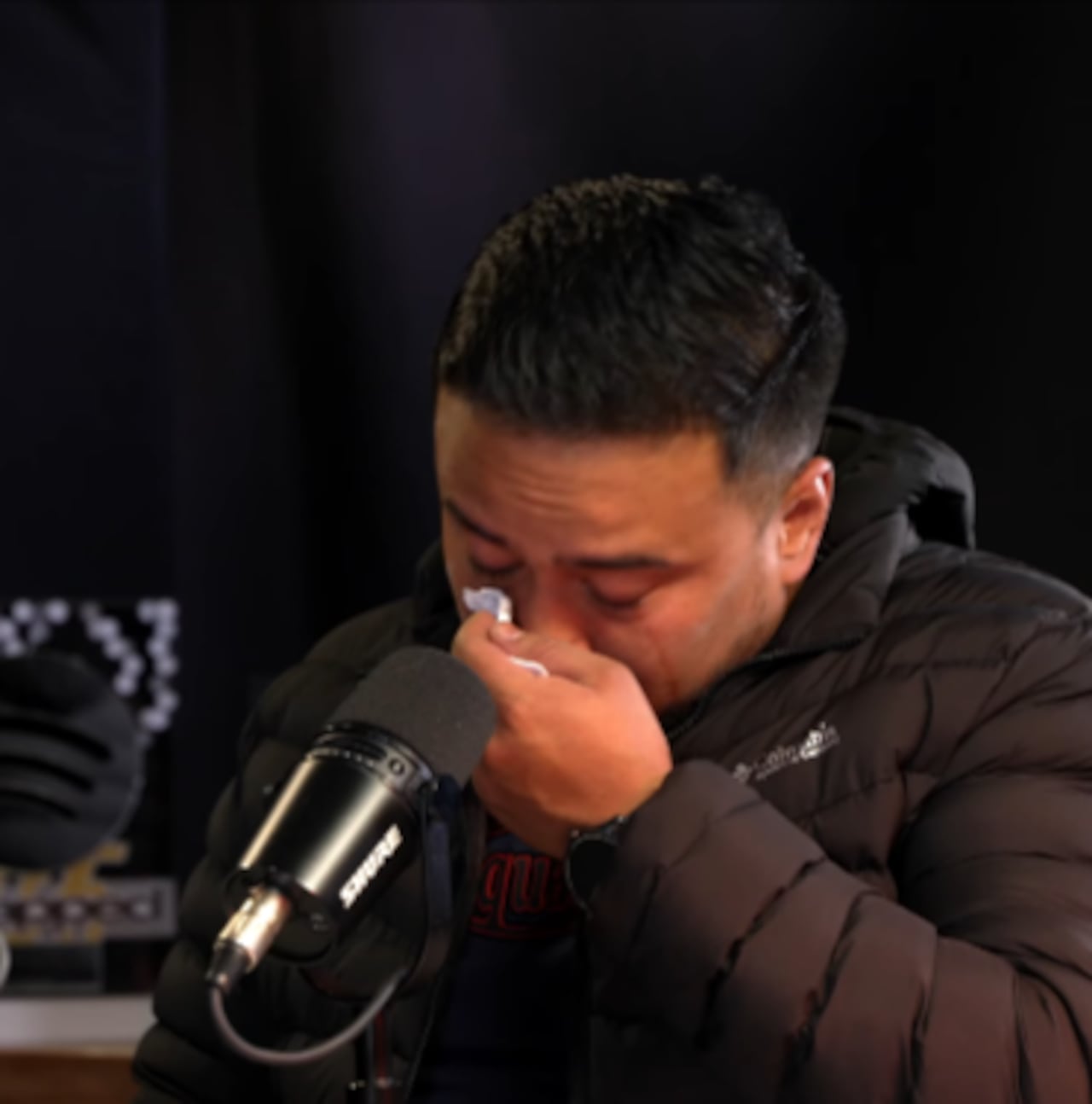 El padre se mostró muy afectado por los hechos que llevaron a la muerte de su niño.