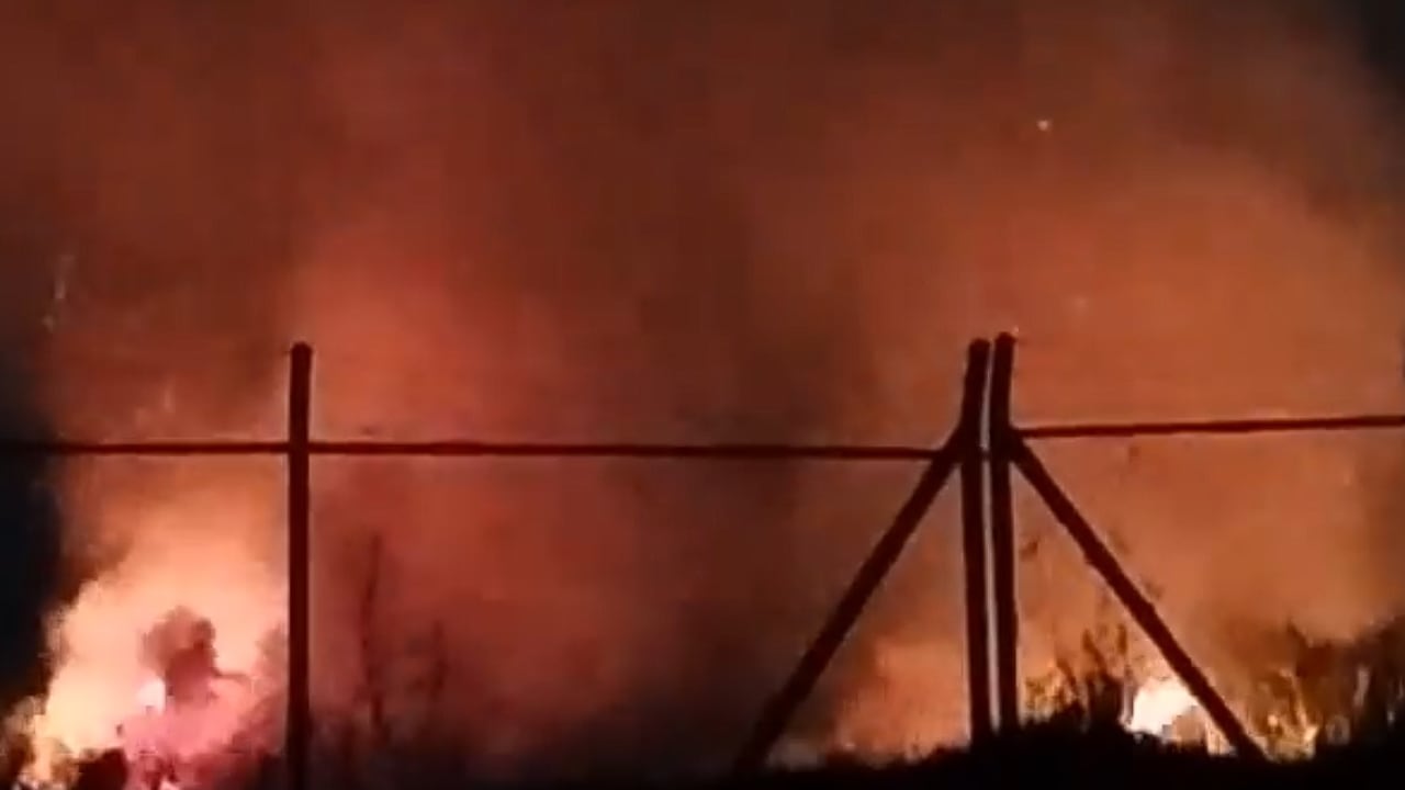 Incendio en Soacha afecta a varias viviendas aledañas.