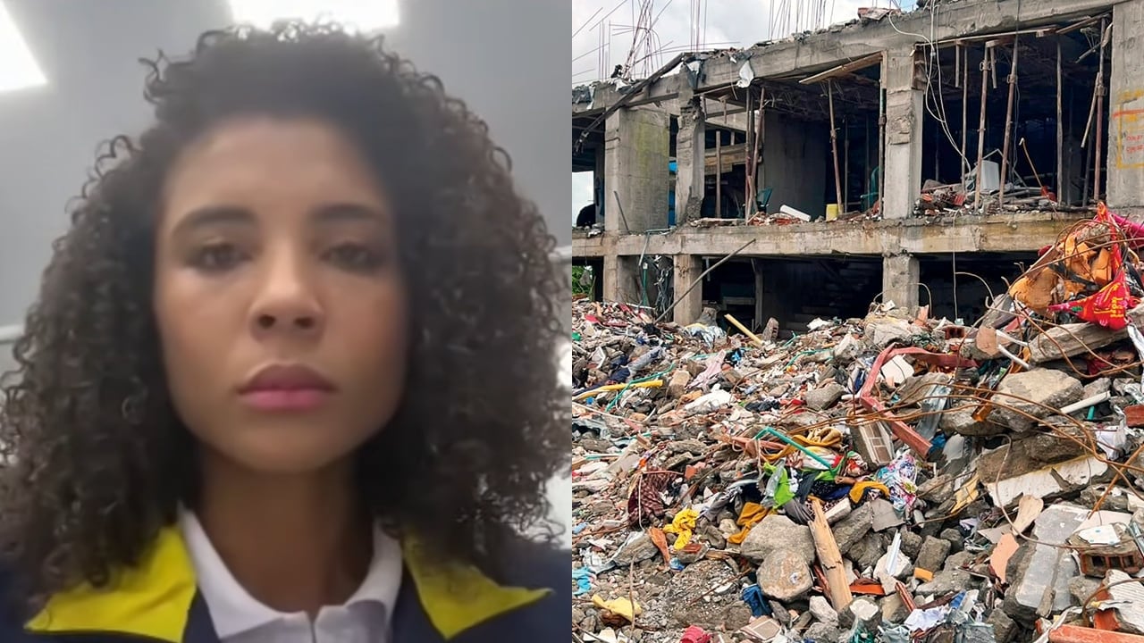 Gobernadora del Chocó, Nubia Carolina Córdoba, y afectaciones por cuenta del terremoto en Chocó.