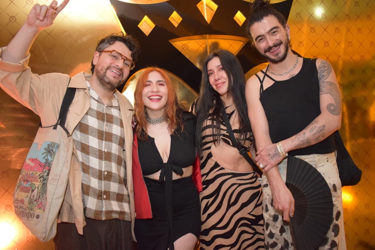 Lucio Feuillet, Nath Campos, Ita María Diez y Simón Vargas.