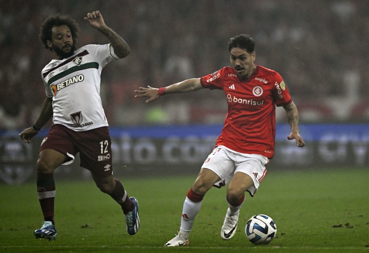 Internacional vs Fluminense - partido de vuelta de la semifinal de la Copa Libertadores
