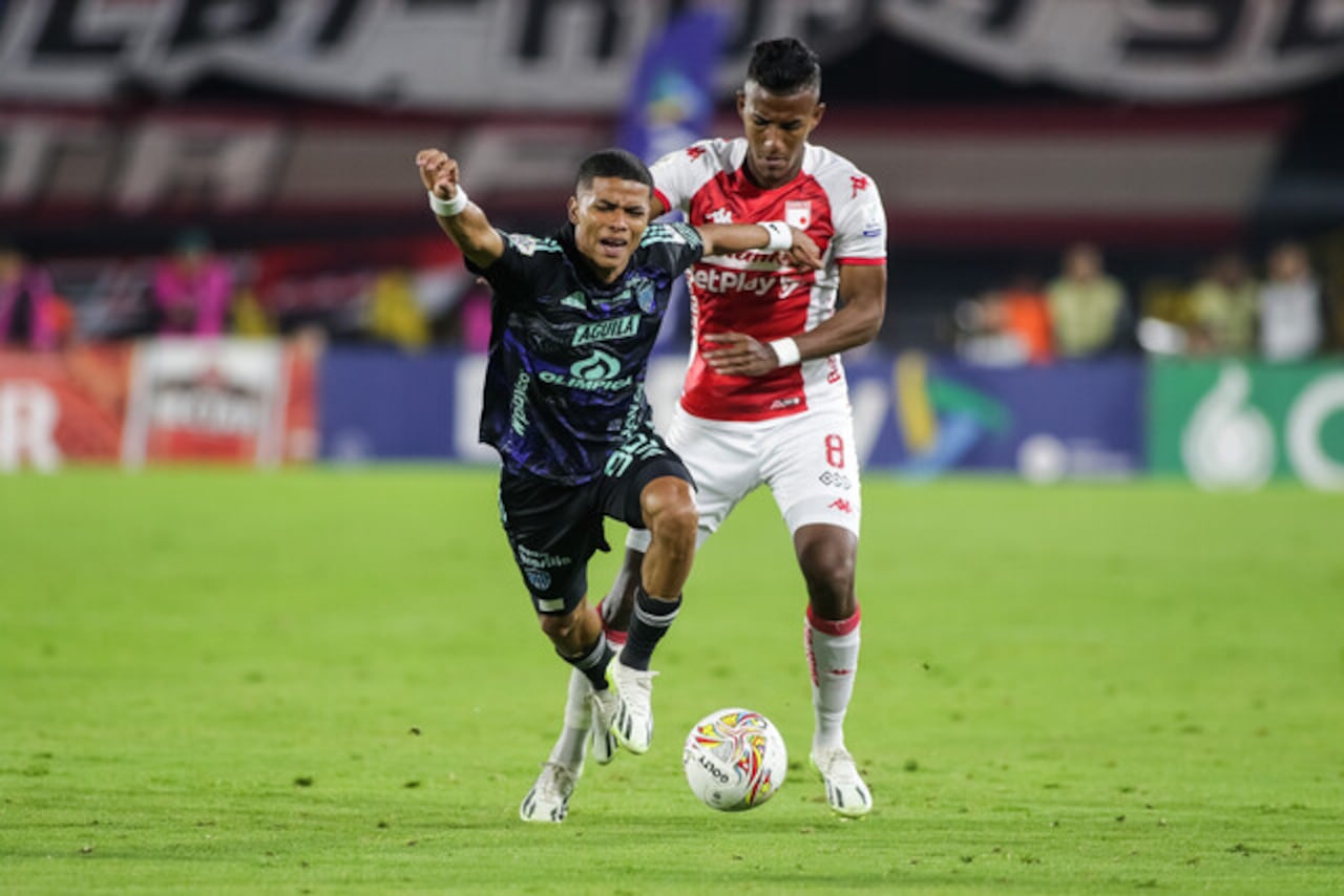 Imágenes del duelo entre Santa Fe y Junior de Barranquilla por la fecha 9 de la Liga BetPlay 2023-ll