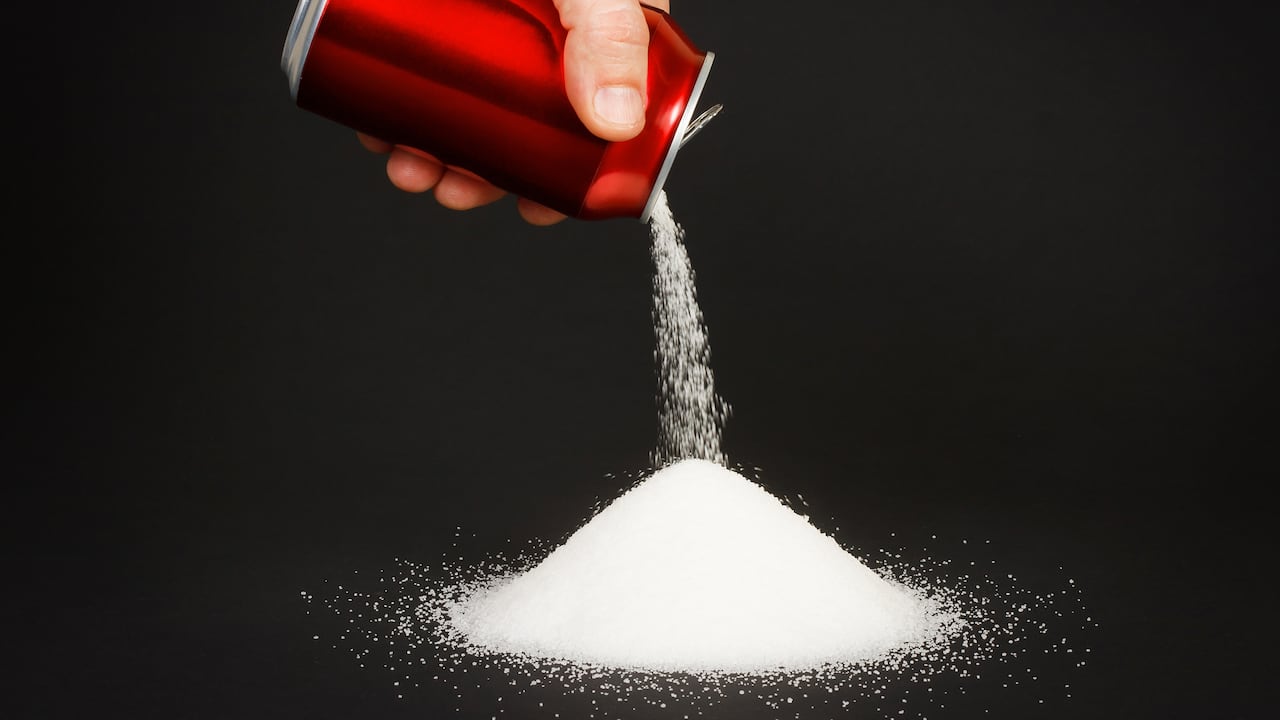 azúcar en las bebidas.