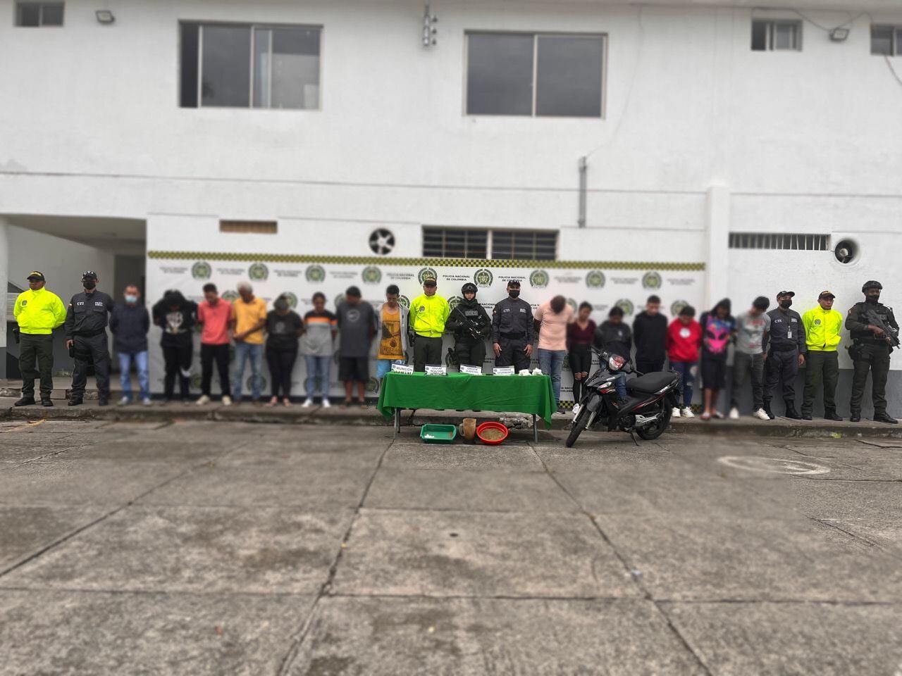 Según la Policía, este sería uno de los golpes más fuertes en contra de la estructura delictiva de 'La Inmaculada'.