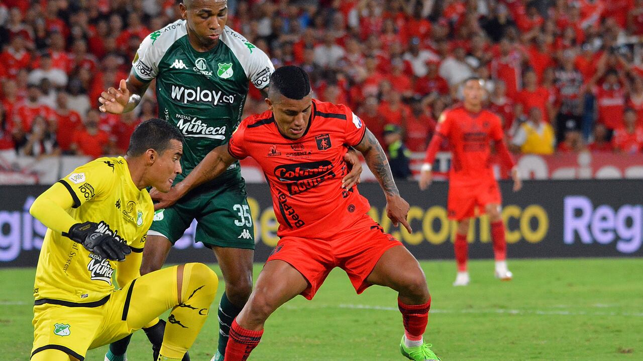 Clasico América 3 vs Deportivo Cali 0 en el Pascual Guerrero.