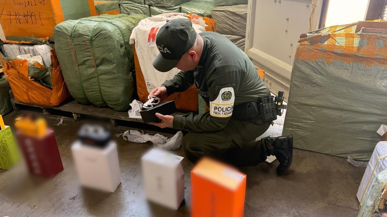 Se reportó una captura en medio del allanamiento de esta mercancía ilegal de contrabando.