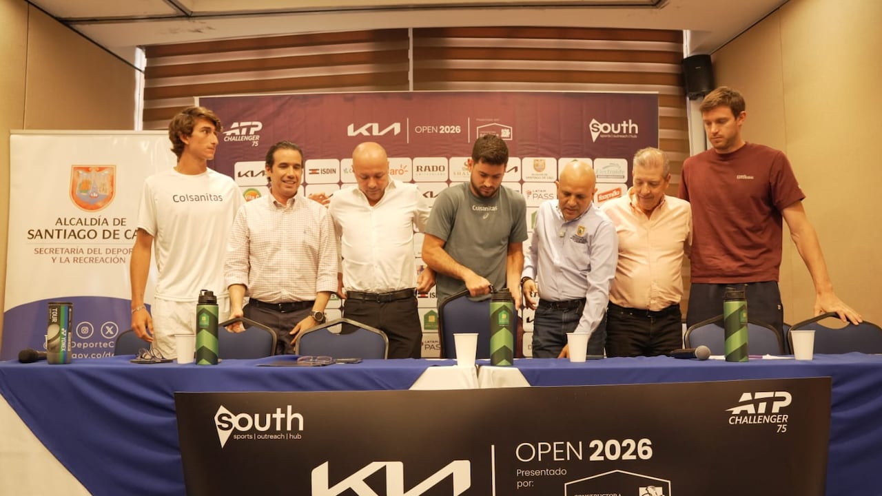 Presentación de Kia Open 2026, que se realizará en la ciudad de Cali.