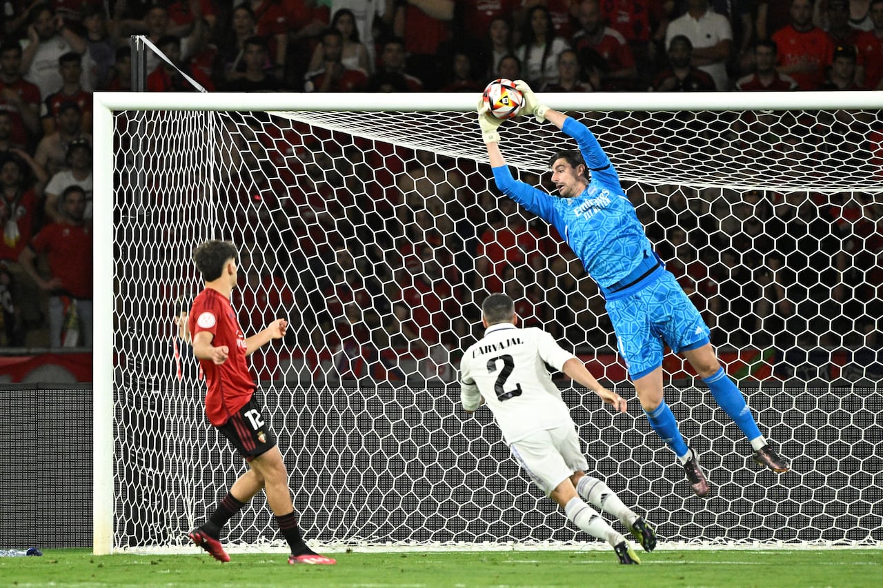 Imagen de la final de la Copa del Rey 2022-2023, entre el Real Madrid y Osasuna en Sevilla.