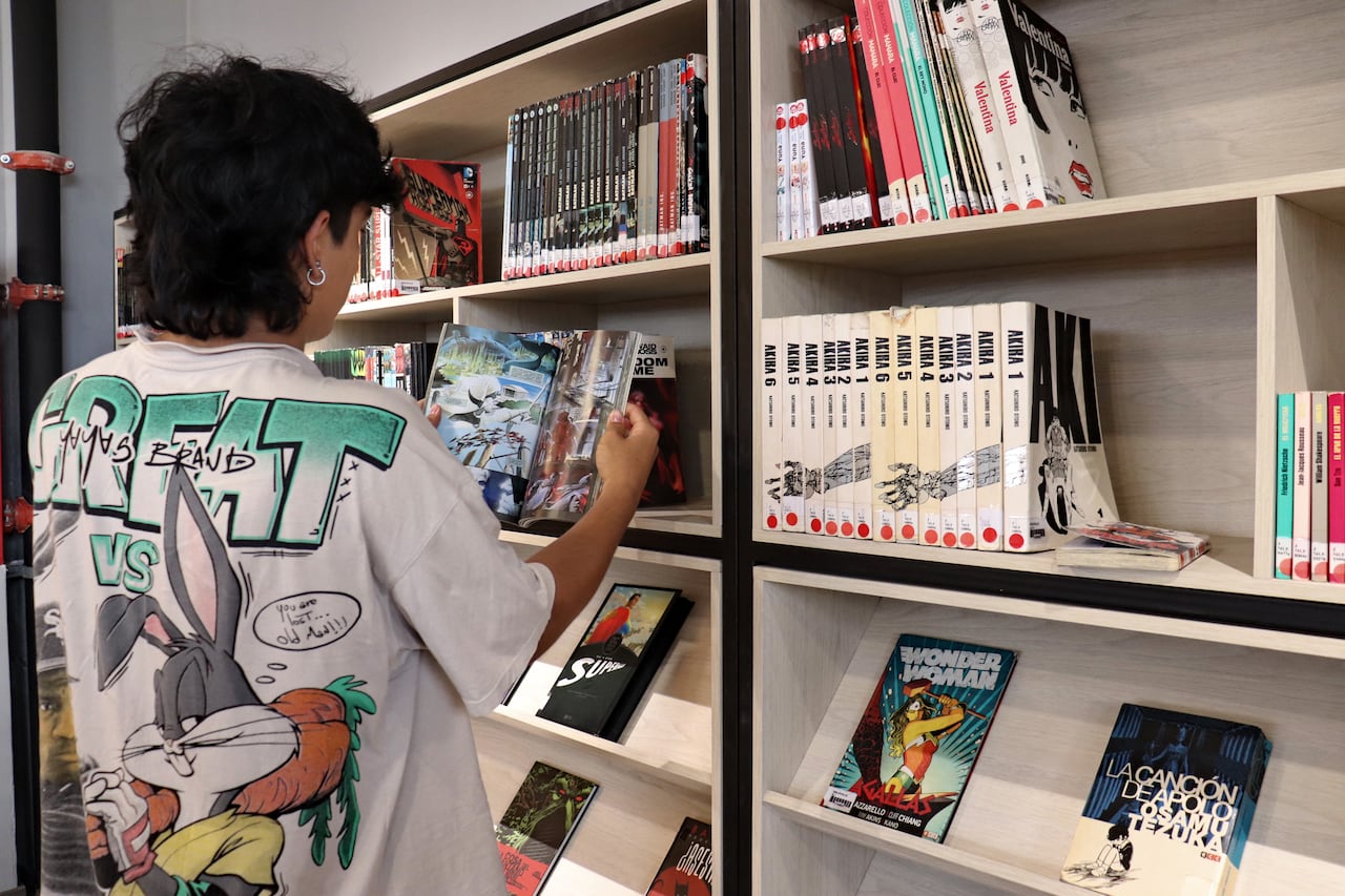 Comicteca de la Biblioteca Departamental Jorge Garcés en Cali.