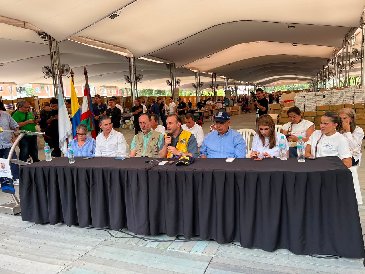La campaña ya movilizó cerca de $2.500 millones en donaciones y 160
toneladas de ayudas.