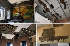 Así quedaron algunas zonas del Colegio San Juan Bosco, en el centro de Cali.