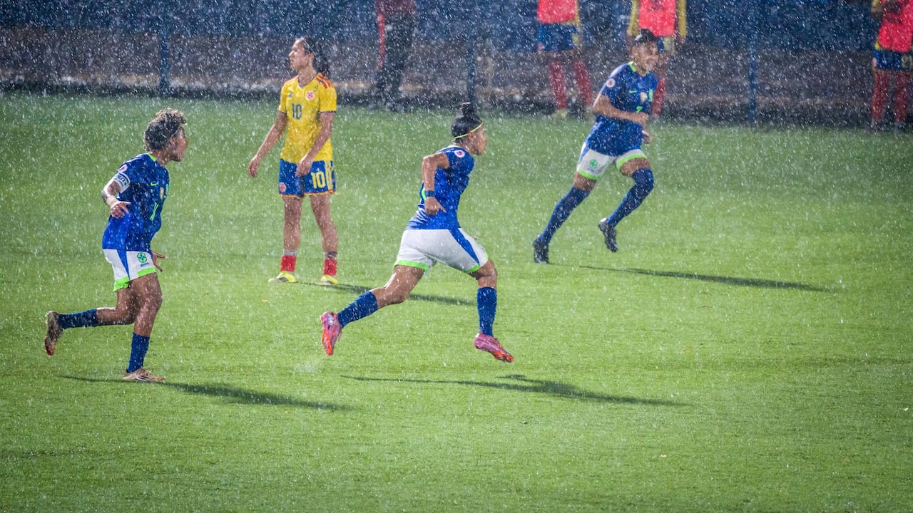 Selección Colombia vs. Brasil segunda fecha del Hexagonal final del Sudamericano Sub 20 Femenino