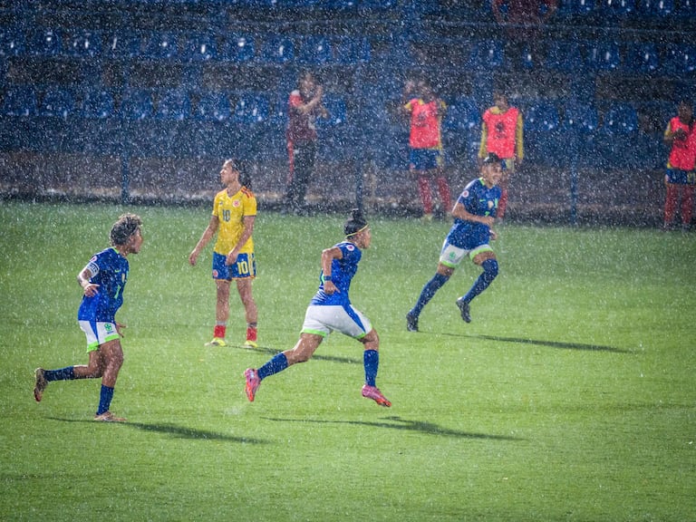 Selección Colombia vs. Brasil segunda fecha del Hexagonal final del Sudamericano Sub 20 Femenino