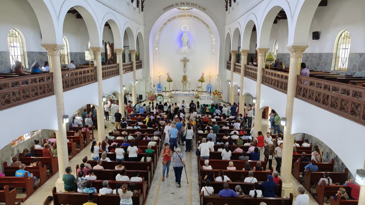 La Capilla de la Medalla Milagrosa.