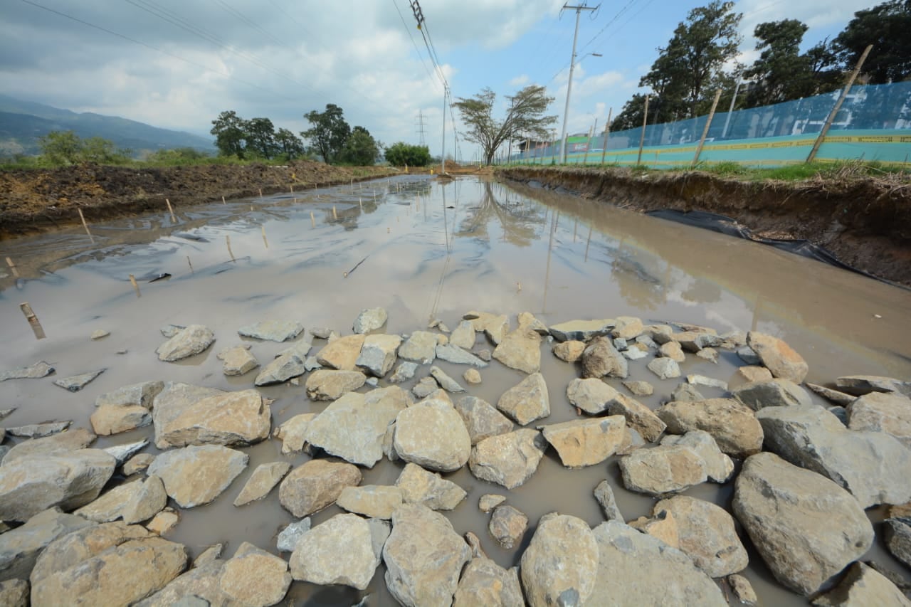 Las obras de la Avenida Cañasgordas avanzan a un ritmo superior al proyectado, según confirmó la Gobernación del Valle.
