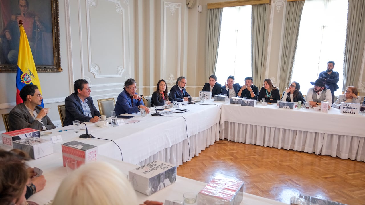 Gustavo Petro sostuvo un encuentro con la bancada del Pacto Histórico en la Casa de Nariño.