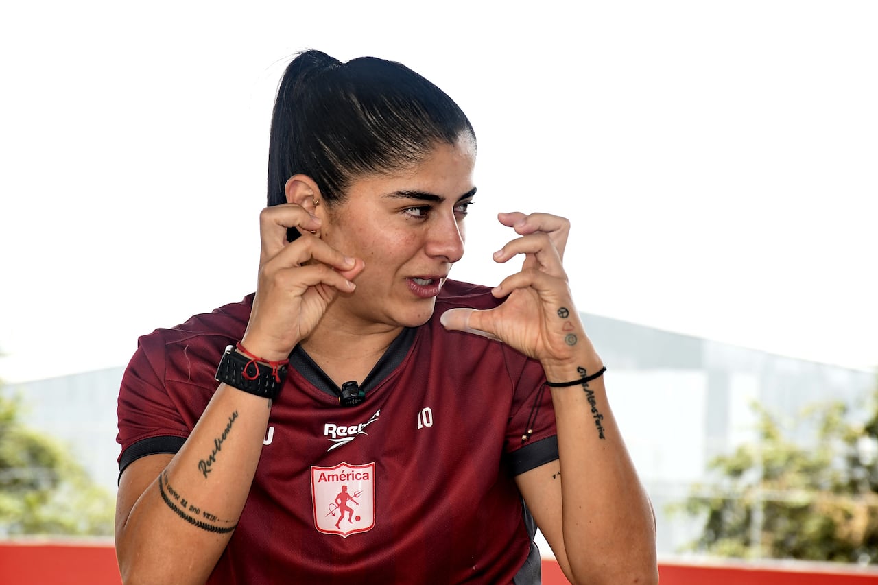 Catalina Usme, futbolista America de Cali.
