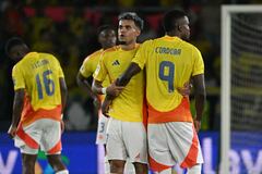 Luis Díaz y Jhon Córdoba tras certificar el paso al Mundial con Colombia